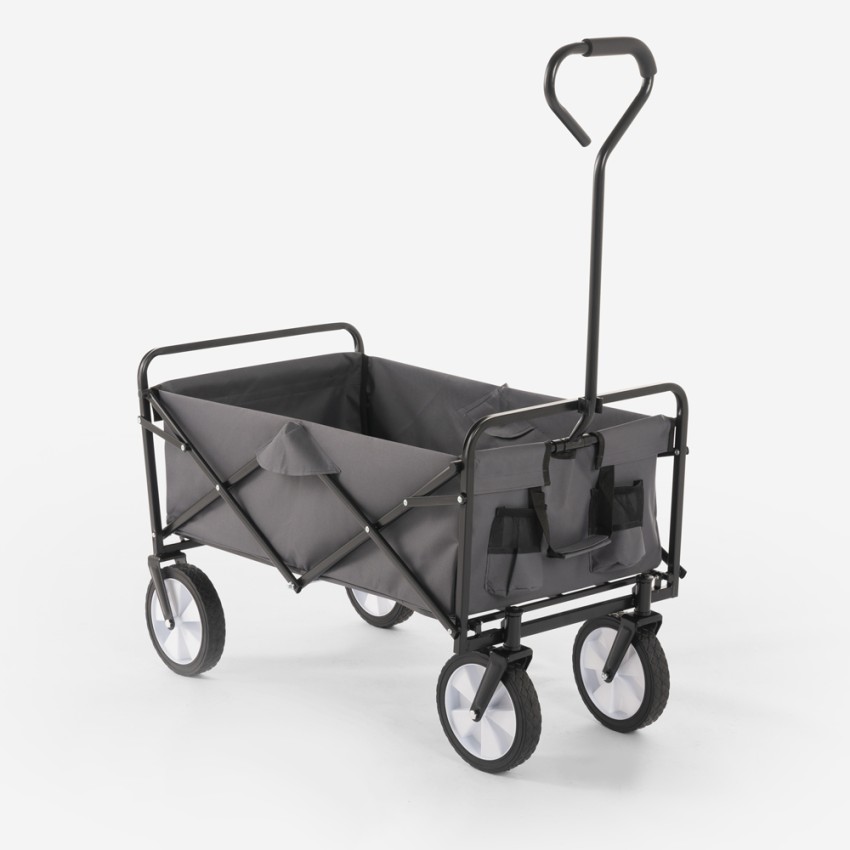 Multifunctionele, opvouwbare bolderkar op 4 wielen met een capaciteit van 80 kg Polly Aanbieding Multifunctionele, opvouwbare bolderkar op 4 wielen met een capaciteit van 80 kg Polly Aanbieding