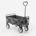 Multifunctionele, opvouwbare bolderkar op 4 wielen met een capaciteit van 80 kg Polly Aanbieding