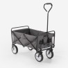 Multifunctionele, opvouwbare bolderkar op 4 wielen met een capaciteit van 80 kg Polly Aanbieding
