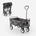 Multifunctionele, opvouwbare bolderkar op 4 wielen met een capaciteit van 80 kg Polly Aanbod