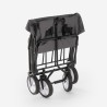 Multifunctionele, opvouwbare bolderkar op 4 wielen met een capaciteit van 80 kg Polly Kortingen