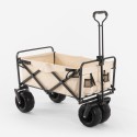 Opvouwbare bagagewagen voor tuin, camping en strand Marty Aanbieding