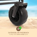 Opvouwbare bagagewagen voor tuin, camping en strand Marty Voorraad
