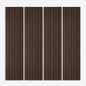 4 x akoestisch wandpaneel wenge 240x60 cm Kover-WG Aanbieding