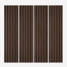 4 x akoestisch wandpaneel wenge 240x60 cm Kover-WG Aanbieding