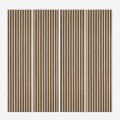 4 x akoestische wandpanelen 240x60cm Walnoothout Kover-W Aanbieding
