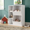 Witte kinderkamer speelgoedkast met vakken Lutelle Verkoop