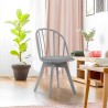 Moderne designstoel van polypropyleen Molkor Korting