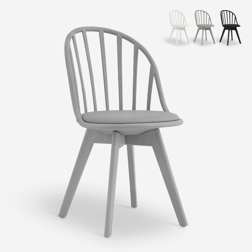 Moderne designstoel van polypropyleen Molkor Aanbieding Moderne designstoel van polypropyleen Molkor Aanbieding