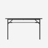 Ruimtebesparend opklapbaar bureau met 2 verdiepingen 120x60 cm Foldesk Plus Afmetingen