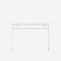 Opvouwbaar ruimtebesparend bureau met 2 niveaus 100x60 cm Foldesk Plus Afmetingen