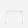 Opvouwbaar ruimtebesparend bureau met 2 niveaus 100x60 cm Foldesk Plus Afmetingen