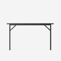 Ruimtebesparend opvouwbaar smart working bureau Foldesk 120x60 cm Afmetingen