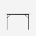 Opvouwbaar ruimtebesparend bureau voor smart working Foldesk 100x60 cm Afmetingen