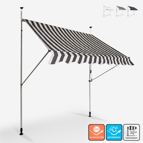 Zonnescherm 300x200 cm voor balkon of terras Somber XL Aanbieding