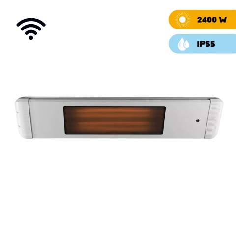 Infrarood Verwarming voor Binnen en Buiten Dimbaar met Afstandsbediening Aaren White D Aanbieding