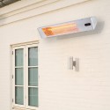 Infrarood terrasverwarmer WiFi voor buiten, tuin en bar Caldo Ira Inox 2000W Korting
