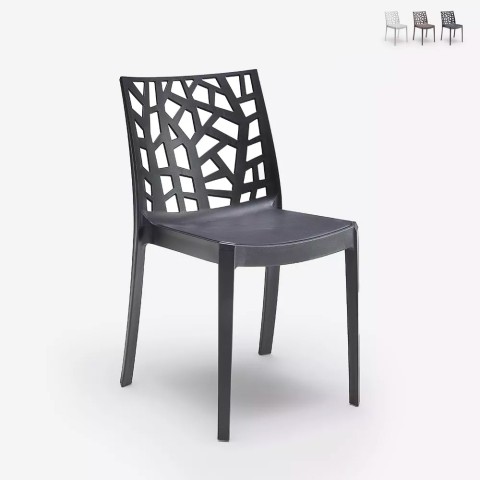 Moderne stapelbare stoel Matrix BICA Aanbieding