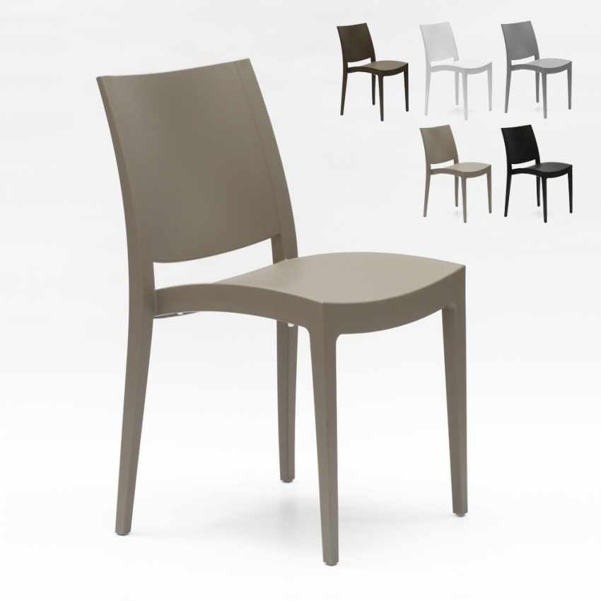 Set van 24 polypropyleen stoelen Grand Soleil Trieste Kortingen