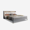 Modern design tweepersoonsbed 180x200 cm met LED en USB Courier King Catalogus
