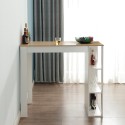 Moderne hoge barkeuken met stoelen en planken Charmes 