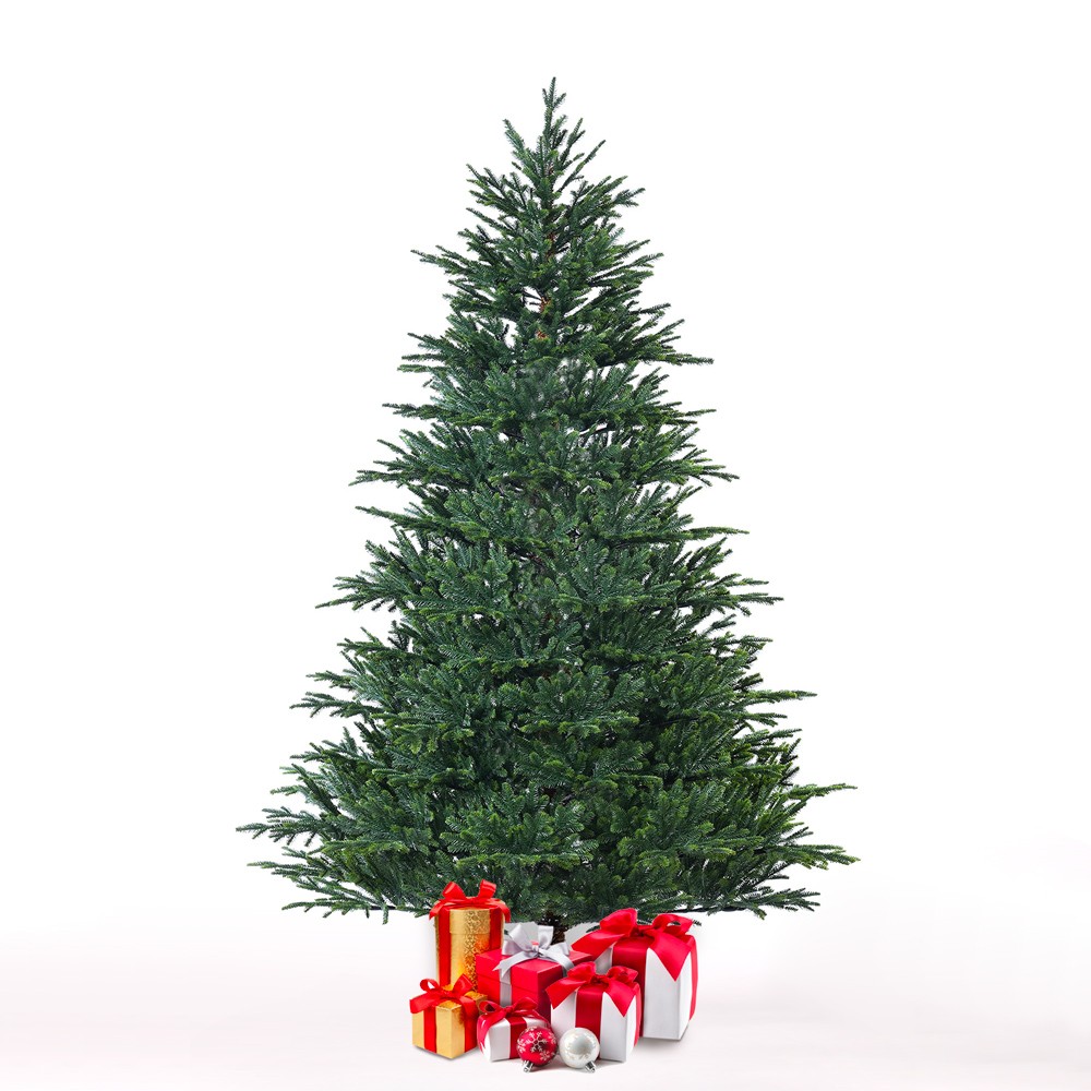 Nepgroene klassieke kerstboom van 180 cm hoogte Grimentz