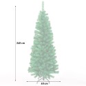 Groene kunstmatige kerstboom 240 cm hoog extra dikke takken Arvika Kortingen