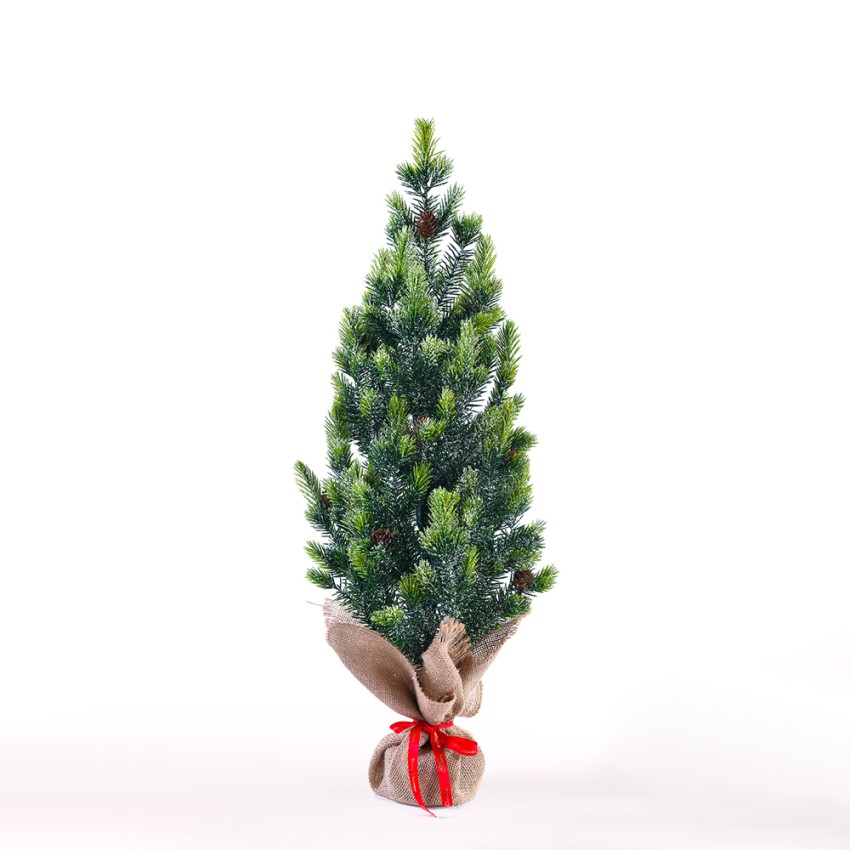 Kleine kunstmatige kerstboom met dennenappels en kunstsneeuw 50 cm Stoeren Aanbieding Kleine kunstmatige kerstboom met dennenappels en kunstsneeuw 50 cm Stoeren Aanbieding