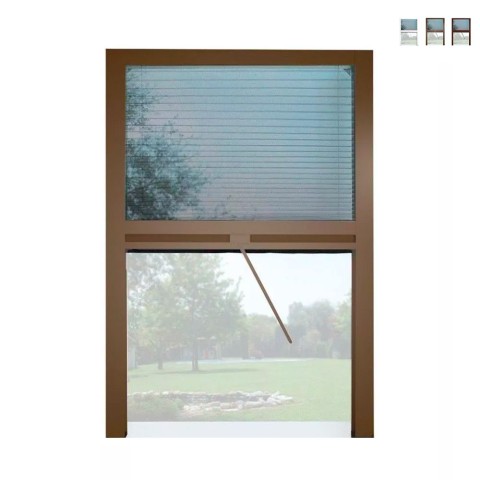 Universeel plissé schuifhor 135x160cm voor raam Melodie XL Aanbieding