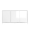 3-deurs modern design dressoir Thilot 156x84cm Voorraad