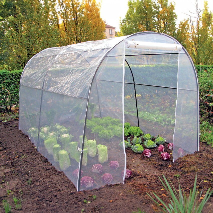 Tunnelmodel tuinkas van PVC voor bloemen en moestuin 200x300xh180 cm Orto L Aanbieding Tunnelmodel tuinkas van PVC voor bloemen en moestuin 200x300xh180 cm Orto L Aanbieding