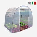 Tuinkas van PVC-doek voor planten, bloemen en moestuin 200x150xh180 cm Orto M Verkoop