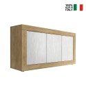 Keukenkast Modis WB Basic 160x42cm met 3 deuren in houtkleur met wit Aanbod