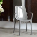 Modern design armchairs with armrests for kitchen bar restaurant Scab Vanity Arm Verkoop