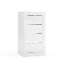 Ladekast Cherie 4 lades 42x35x78cm voor slaapkamer badkamermeubel Aanbod