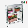 Kas met 2 planken op wielen voor balkon of terras 84x43xh100 cm Spring 100 Verkoop