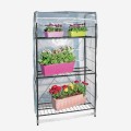 Balkonkas met 3 planken voor planten, bloemen en groenten 84x43xh160 cm Spring 160 Aanbieding