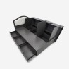 Frans bed 120x190 cm  met opbergruimte Sorik Korting