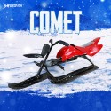 Sportieve, bestuurbare slee Comet voor kinderen met ski's en pedaalremmen Aanbod