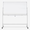 Verrijdbaar dubbelzijdig magnetisch whiteboard 180x90 cm  Albert XL Aanbieding