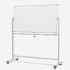 Verrijdbaar dubbelzijdig magnetisch whiteboard 180x90 cm  Albert XL Aanbod