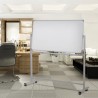 Verrijdbaar dubbelzijdig magnetisch whiteboard 180x90 cm  Albert XL Verkoop