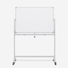 Dubbelzijdig magnetisch draaibaar whiteboard 90x60 cm Albert M Aanbieding