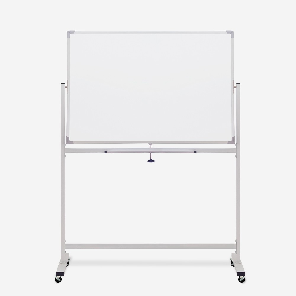 Dubbelzijdig magnetisch draaibaar whiteboard 90x60 cm Albert M