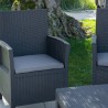 Loungeset met 2 fauteuils kussens en salontafel Tropea Grand Soleil Keuze