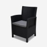Loungeset met bank 2 fauteuils en bijzettafel Taormina Grand Soleil Kortingen