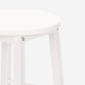 Set witte tafel 140x40 en 2 witte barkrukken Argos Kortingen