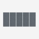 5 x geluidsabsorberend paneel 120x57cm grijs beton decoratief K-C Verkoop