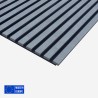 5 x geluidsabsorberend paneel 120x57cm grijs beton decoratief K-C Aanbod