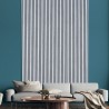 5 x geluidsabsorberend decoratief paneel 120x57cm witte eikenhout K-RB Aanbieding